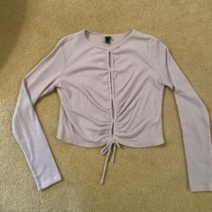 Wild Fable Lavender Crop Top